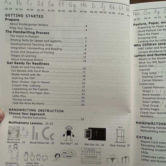 New Letters and Numbers for Me Teacher Guides and Student Workbook - Picture 4 of 11